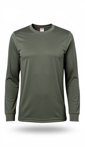 caballero Playera manga larga unitalla. Termica Reactivo