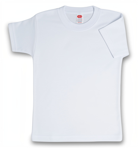 Caballero Playera manga corta juvenil inter blanco