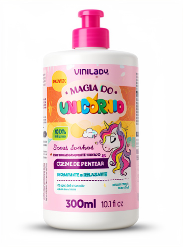Vini lady crema de Peinar unicornio