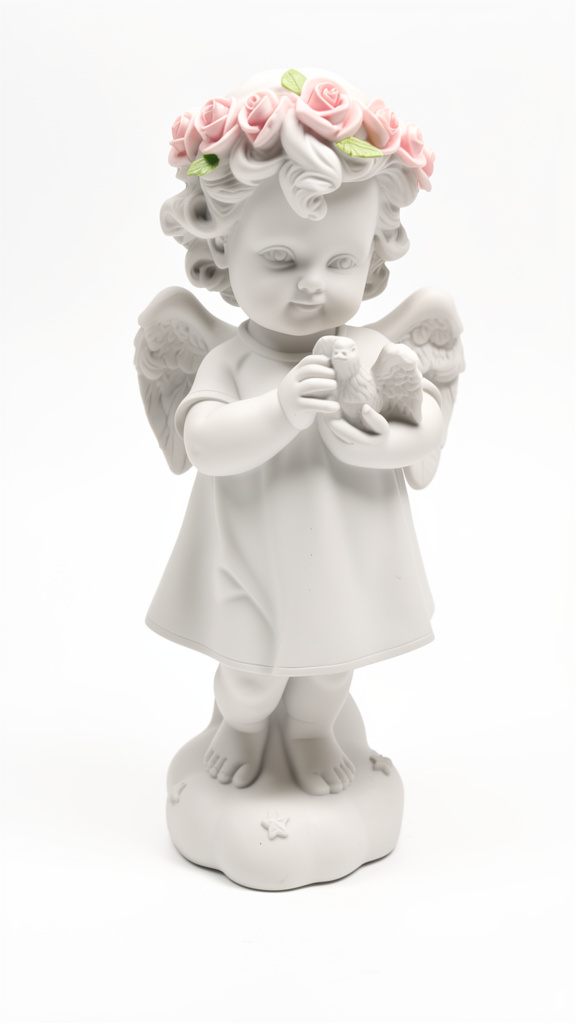 angelita con palomita