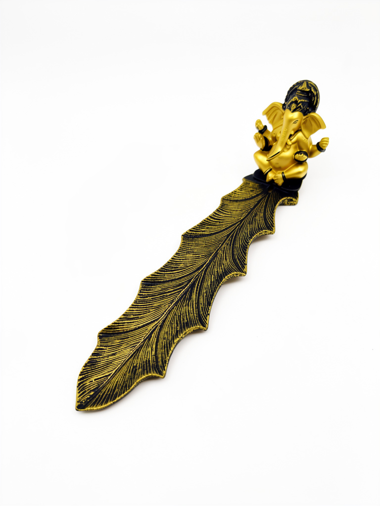 Ganesha dorado y negro