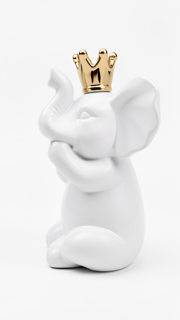 Elefante blanco corona