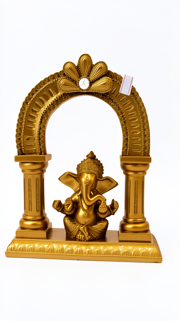 Altar de Ganesha oro