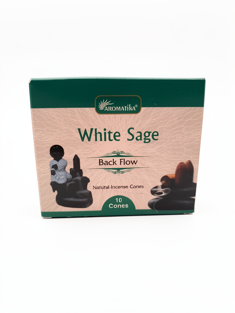INCIENSO CONO AROMATIKA WHITE SAGE