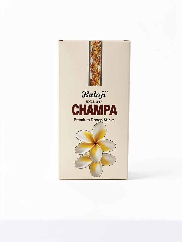 INCIENSO DHOOP BAJALI CHAMPA
