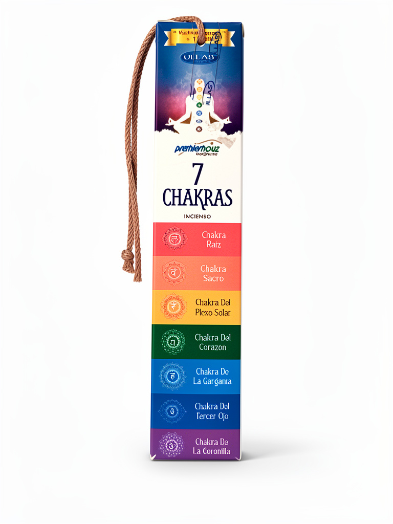 INCIENSO ULLAS 7 CHAKRAS