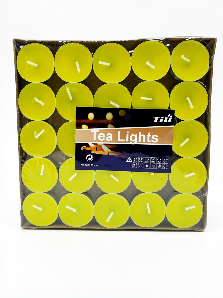VELA TEALIGHT 25U. TIÚ VARIEDAD