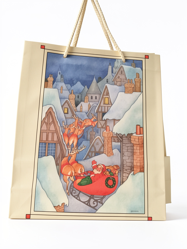 BOLSA REGALO NAVIDEÑA