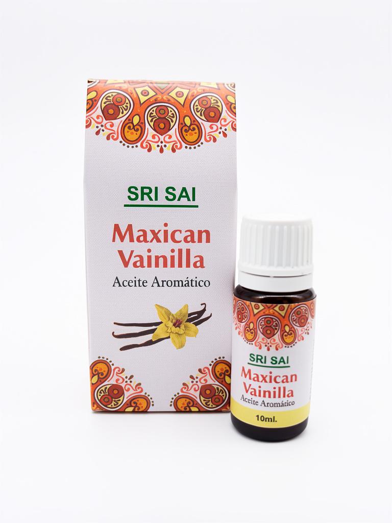 ACEITE AROMÁTICO SRI SAI MANDALA MAXICAN VAINILLA