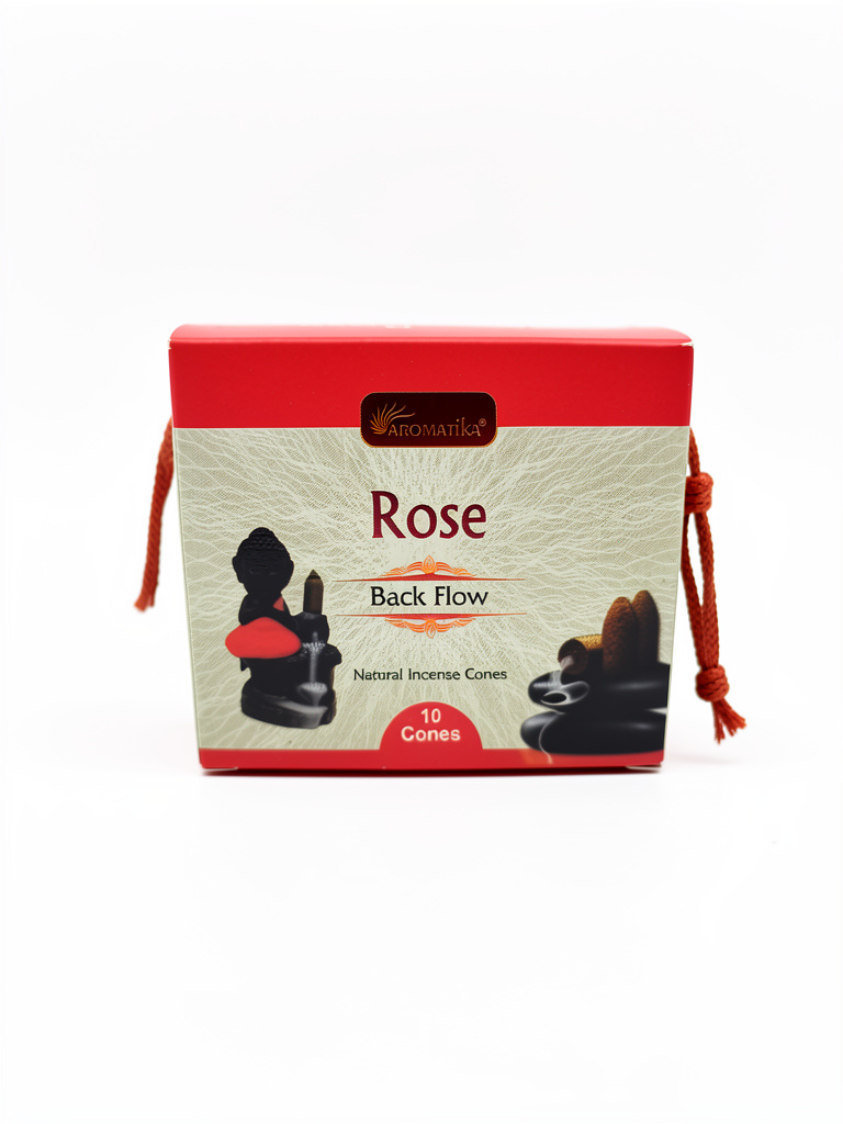 INCIENSO CONO AROMATIKA ROSE
