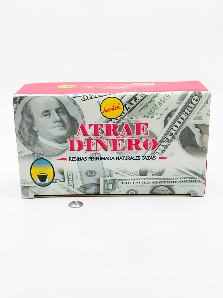 SAHUMERIO TAZA RESINA ATRAE DINERO