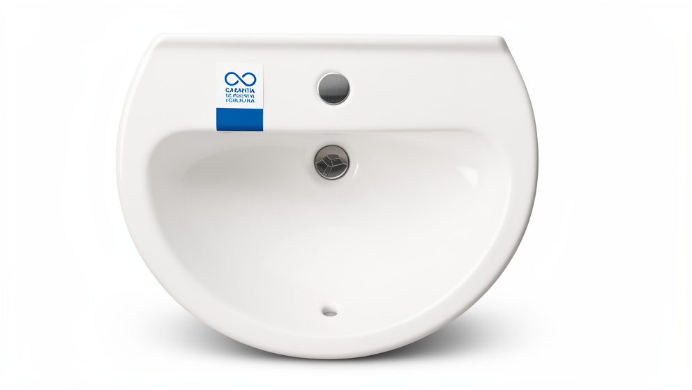 LAVAMANOS LAGUNA CORONA BLANCO BRILLANTE PARA PEDESTAL