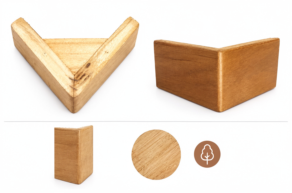 PATA MADERA L 6CM