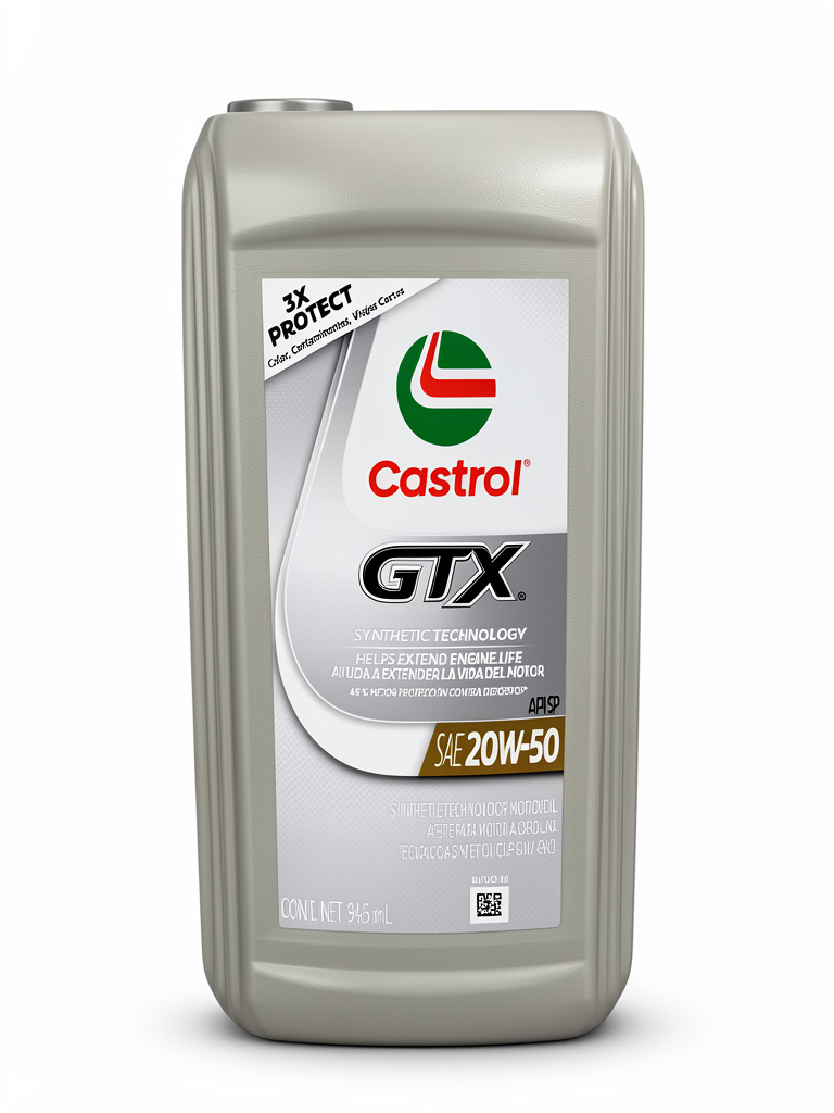 Aceite litro castrol gtx 20w50 1L