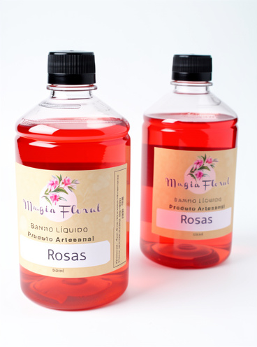 Banho Líquido Rosas 500ml