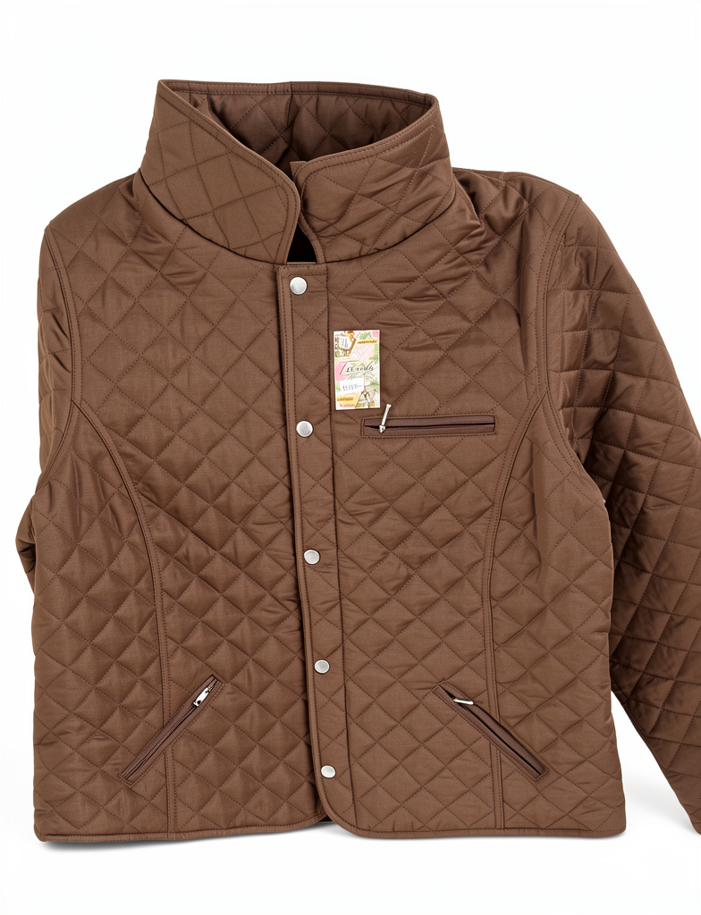 Campera matelase marron