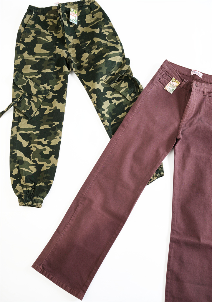 Pantalon cargo camuflado