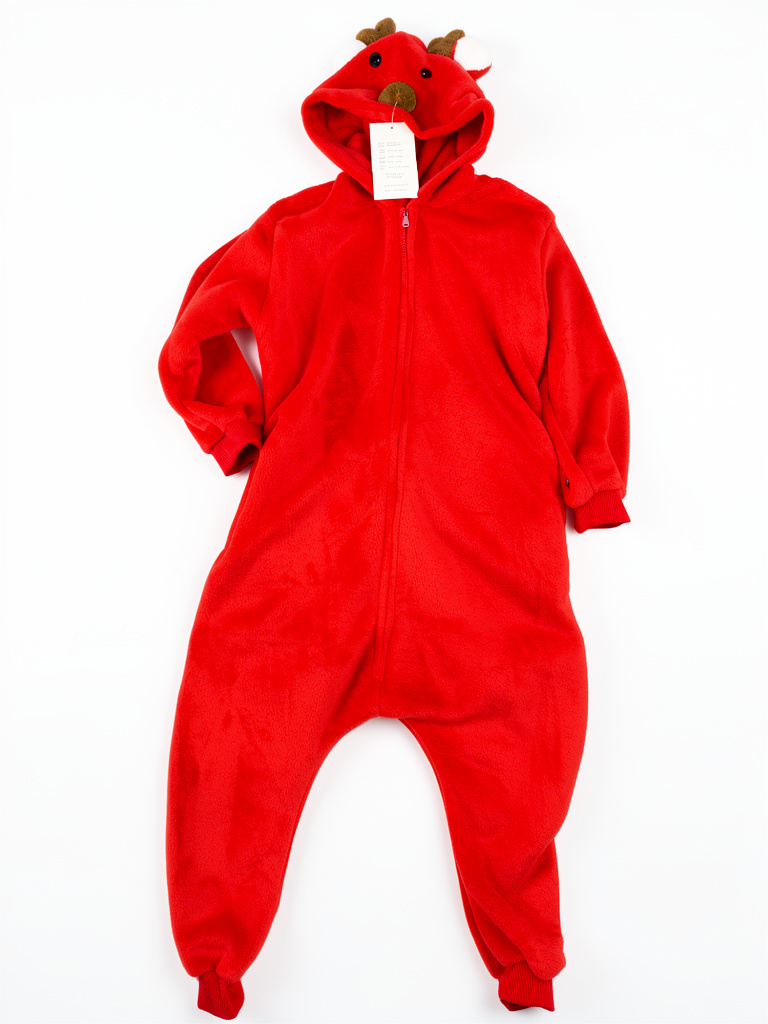 Pijama enterito rojo