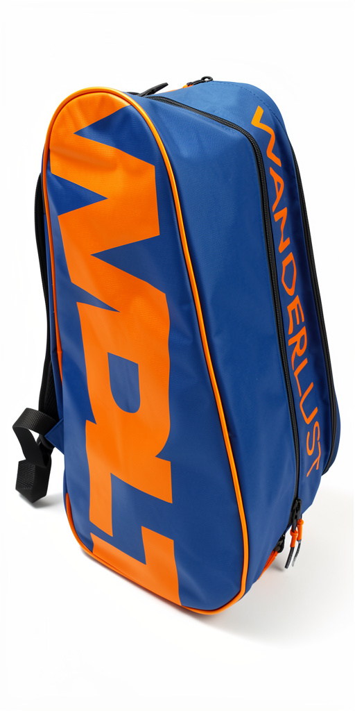 Mizuno azul y naranja bolso deportivo