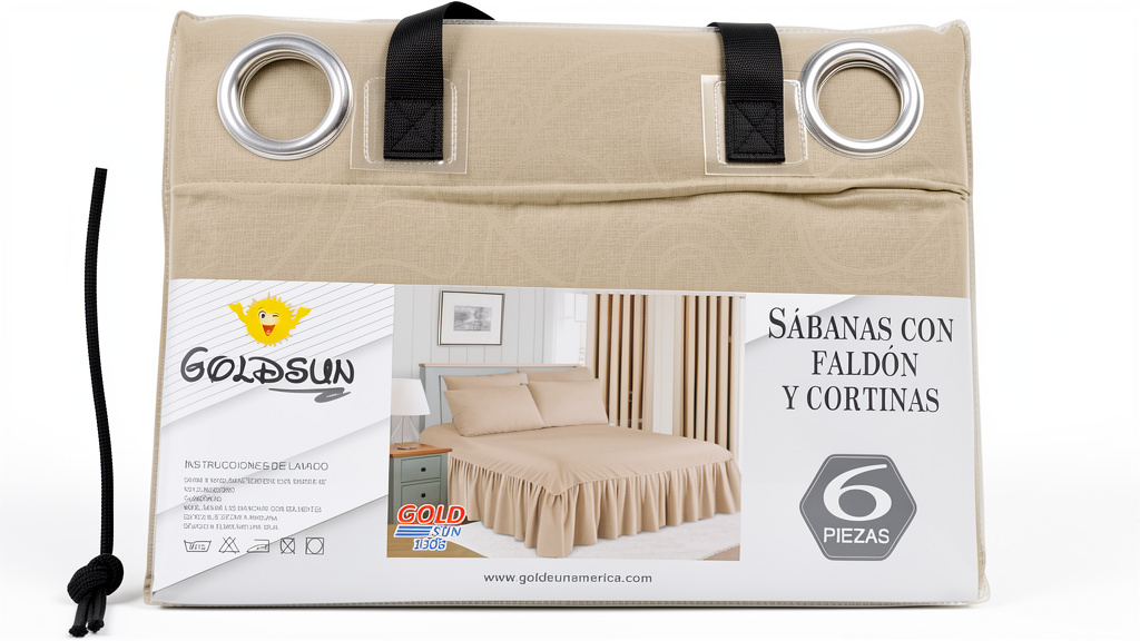 Goldsun sabanas beige 6 piezas