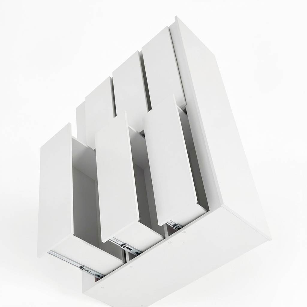 Mueble blanco gavetero