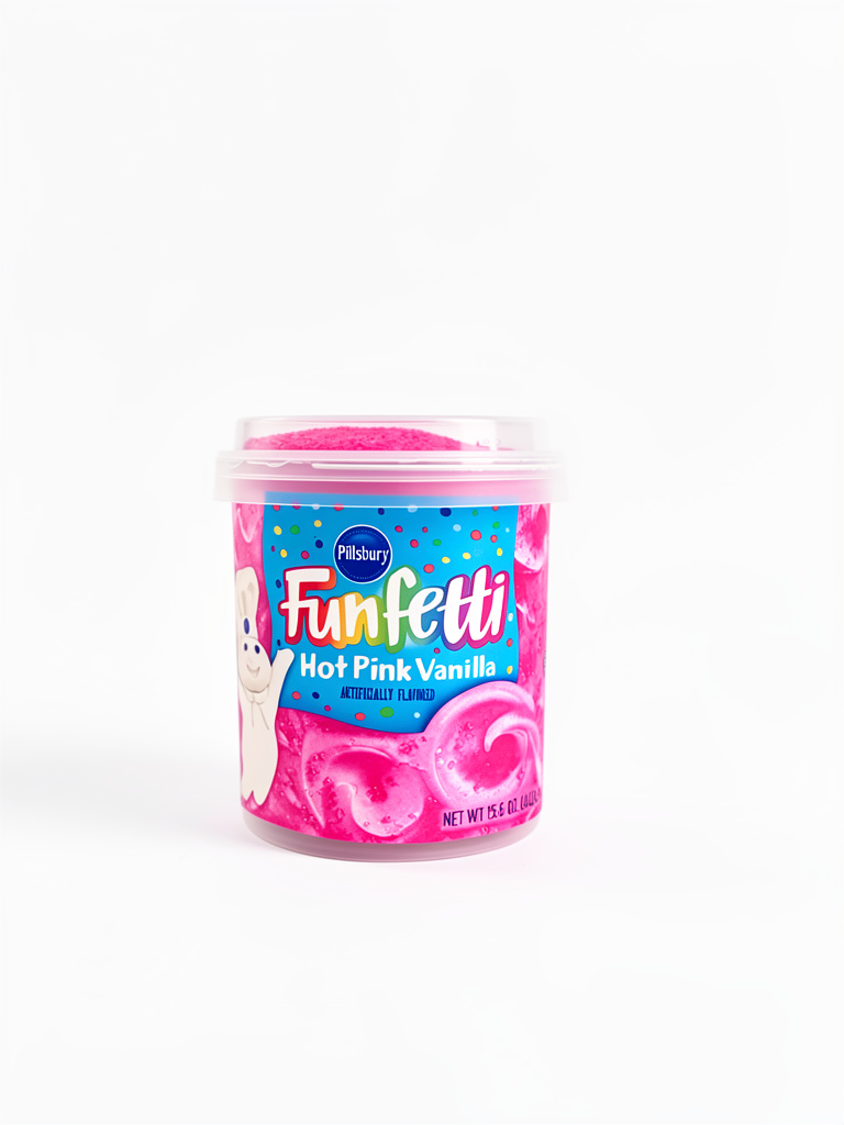 Pillsbury Funfetti Hot Pink Vanilla