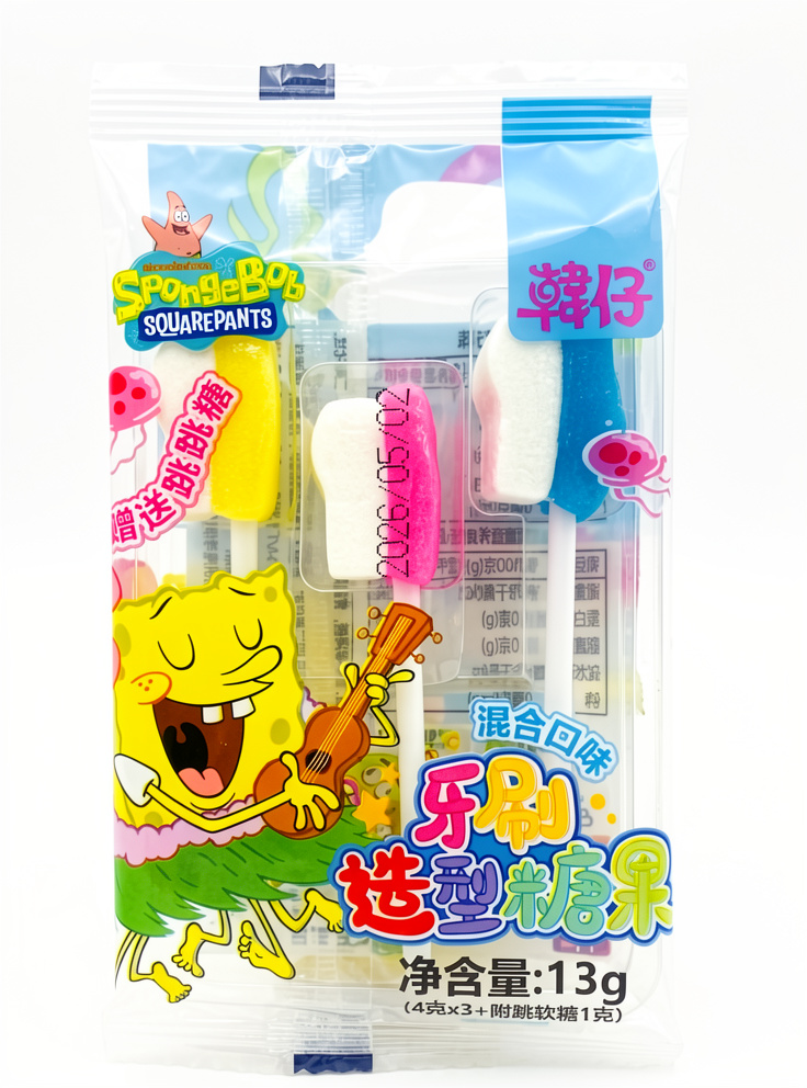 Cepillo Bob Esponja Tira 40 Und