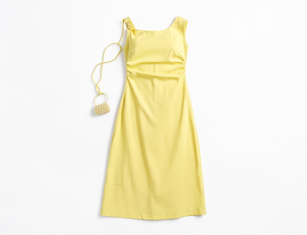 Vestido lite satinado