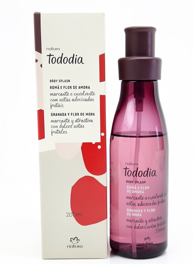 Natura Tododia Body Splash Romã e Flor de Mora