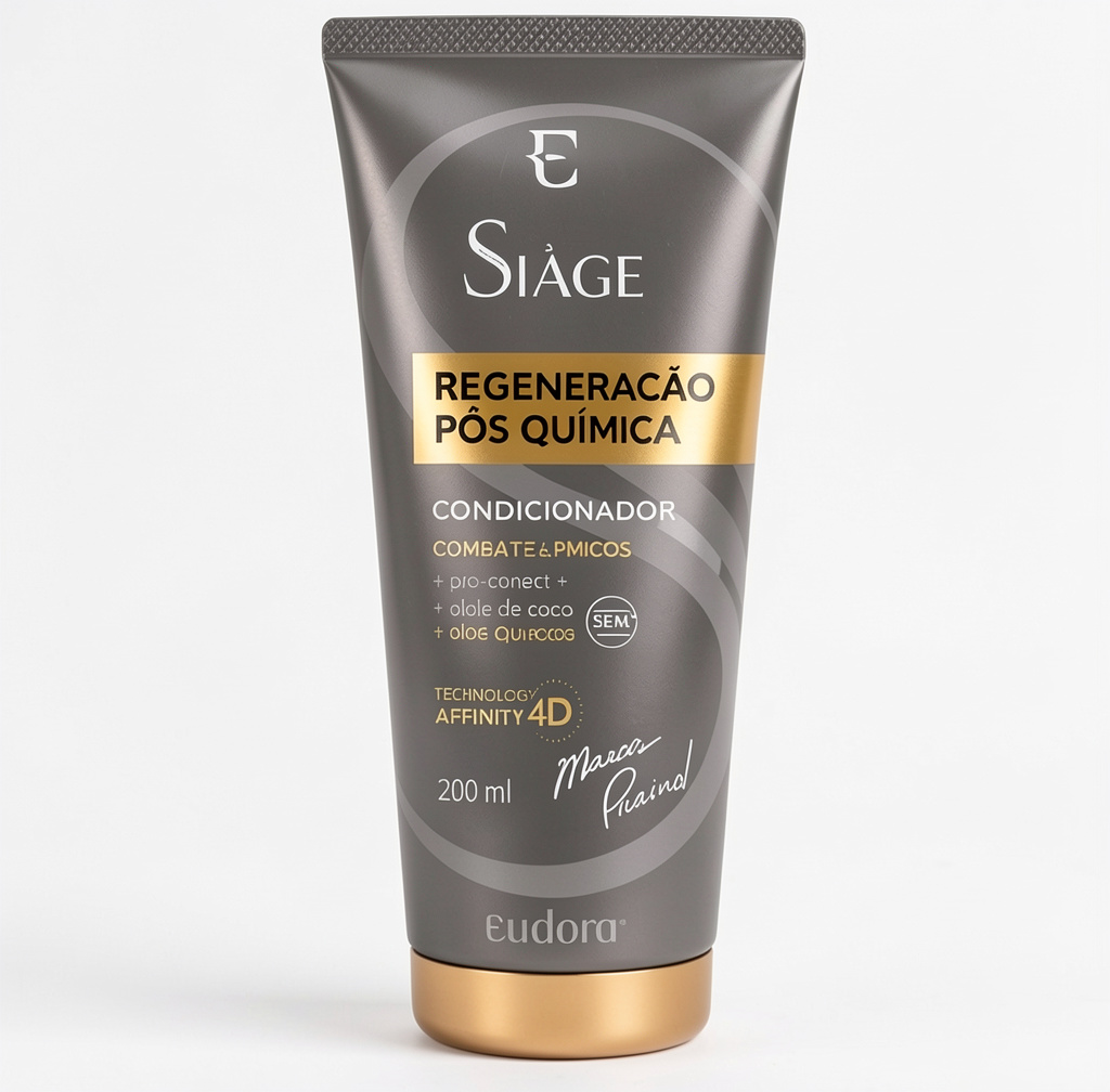 Eudora Siàge Condicionador Regeneração Pós Química 200ml