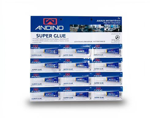 Andino super glue azul 3grs x12pz