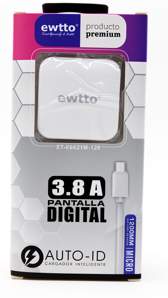 CARGADORe EWTO V8 ET-E6621M-120
