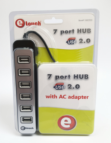 Hub Multipuerto USB 7 Puertos 2.0 #160333