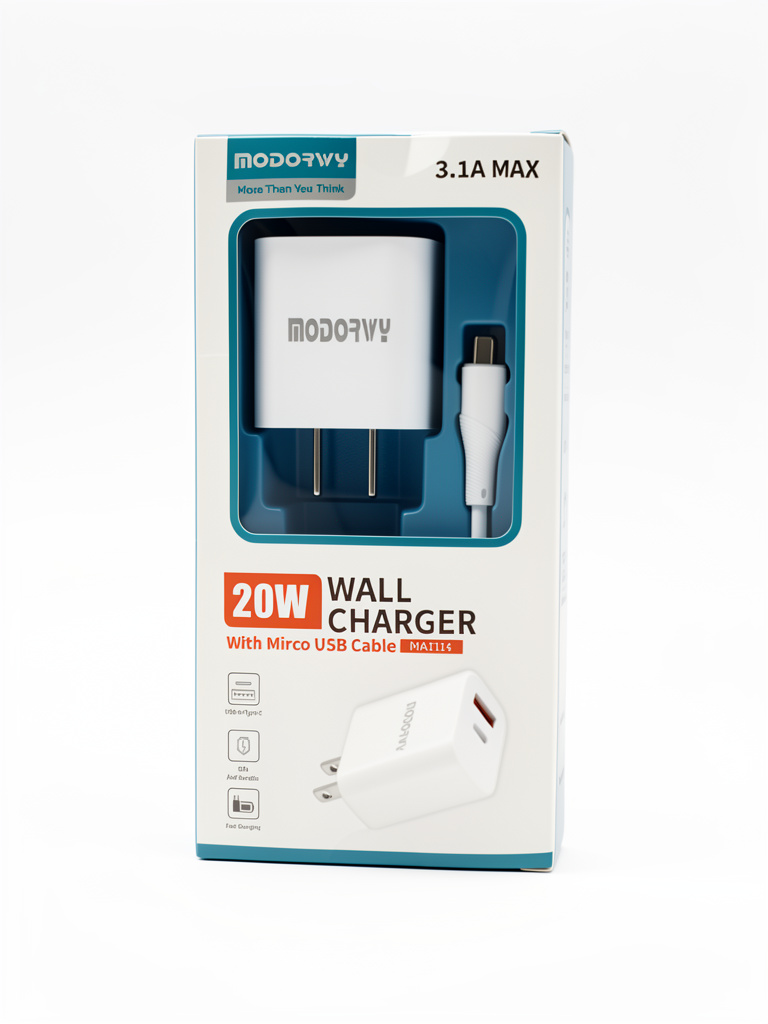 MODOFVY cargador blanco 20W MA1114