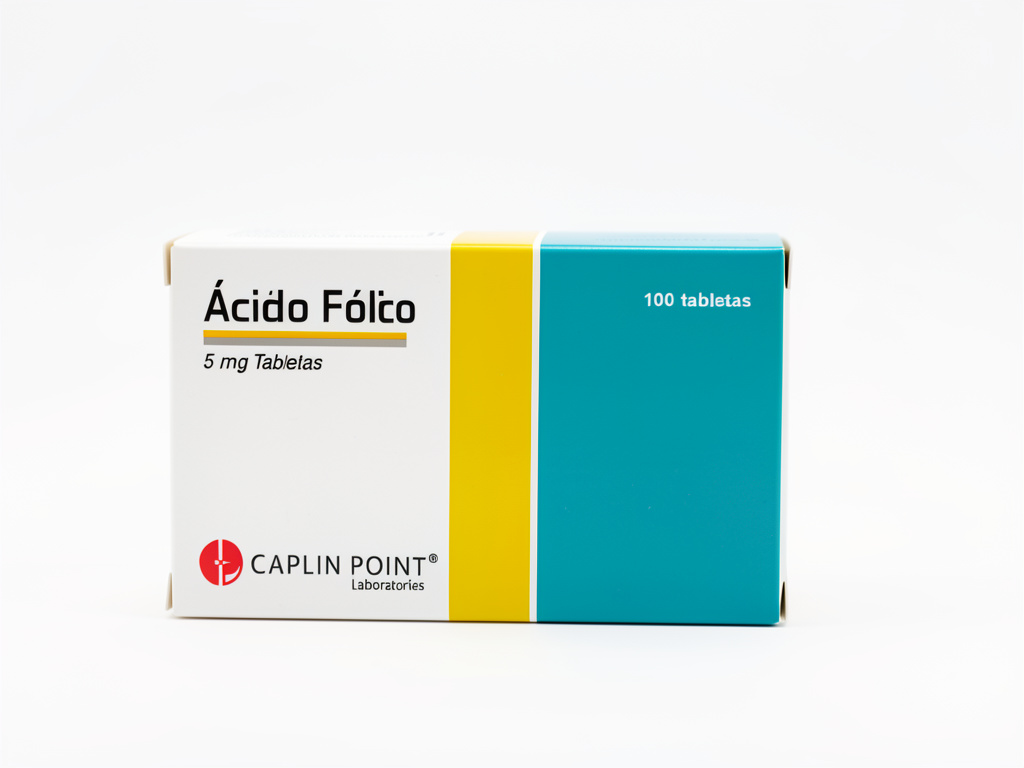 Caplin Point Ácido Fólico 5mg