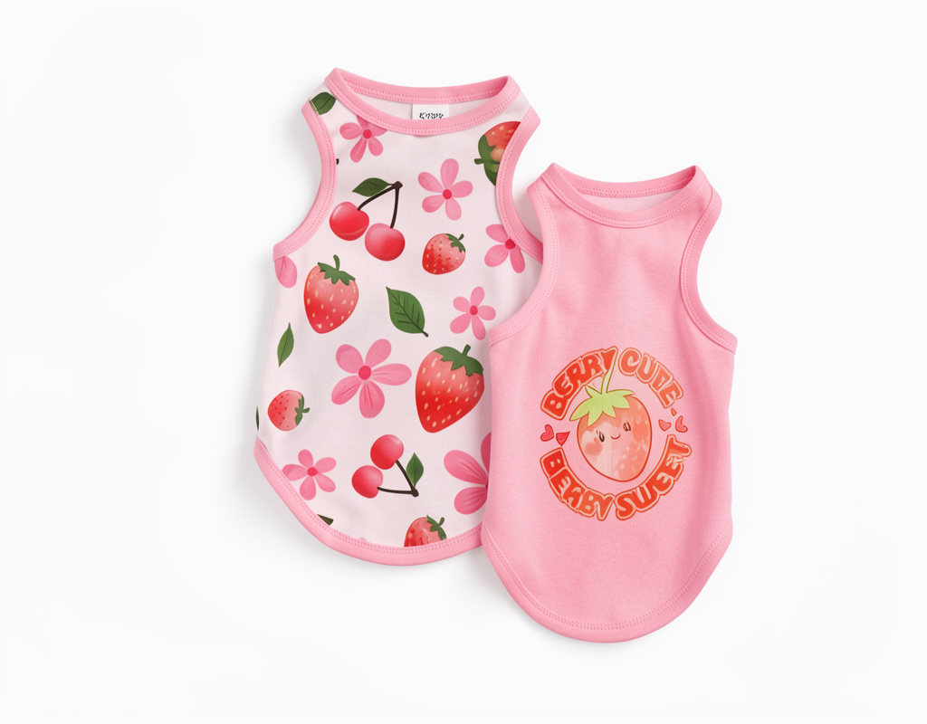 Franela rosada Strawberry M