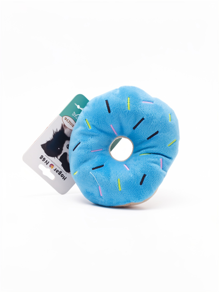 Juguete azul dona