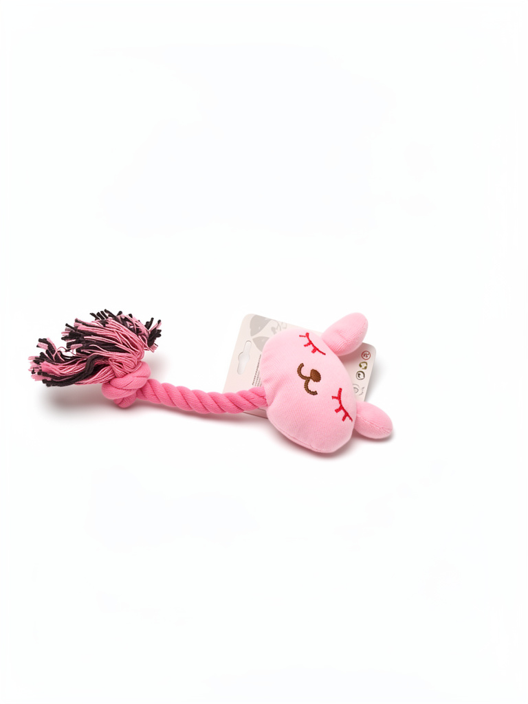 Juguete rosa con cuerda