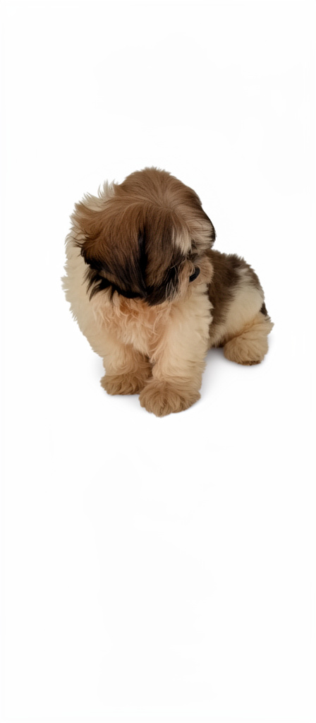 Cachorro Shipoo marron