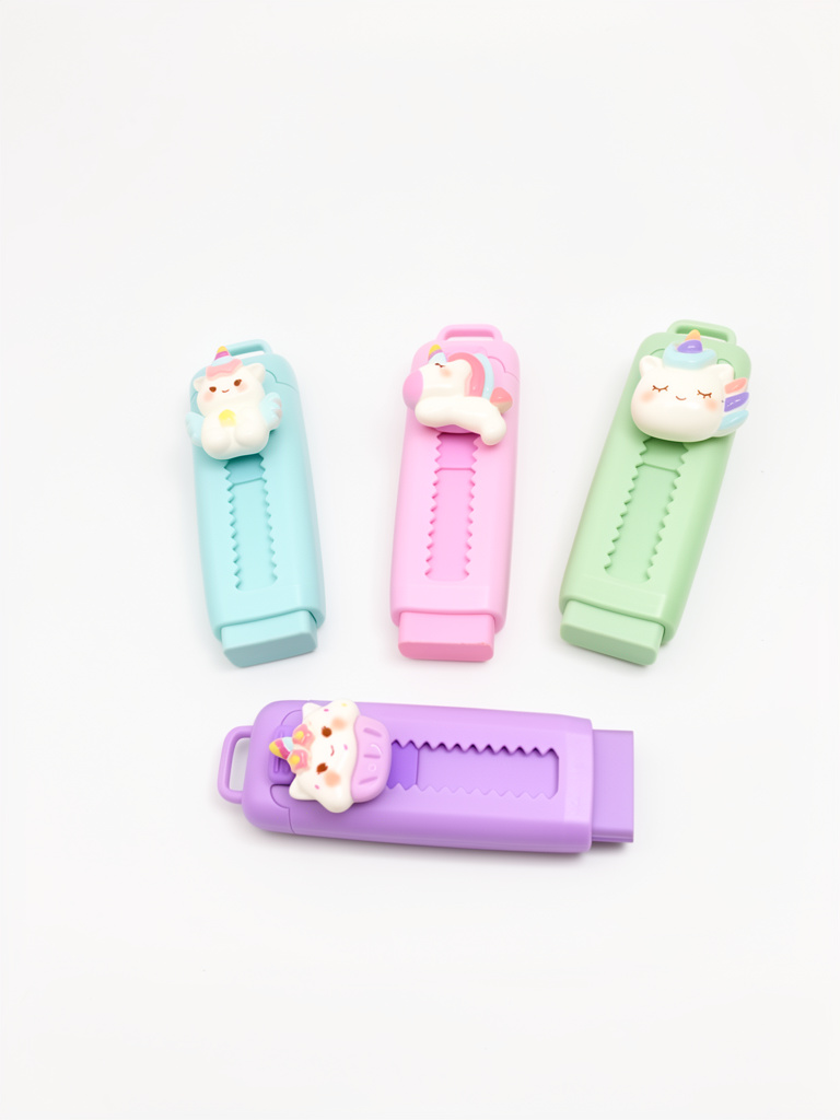 Borrador unicornio pastel. 1 unidad