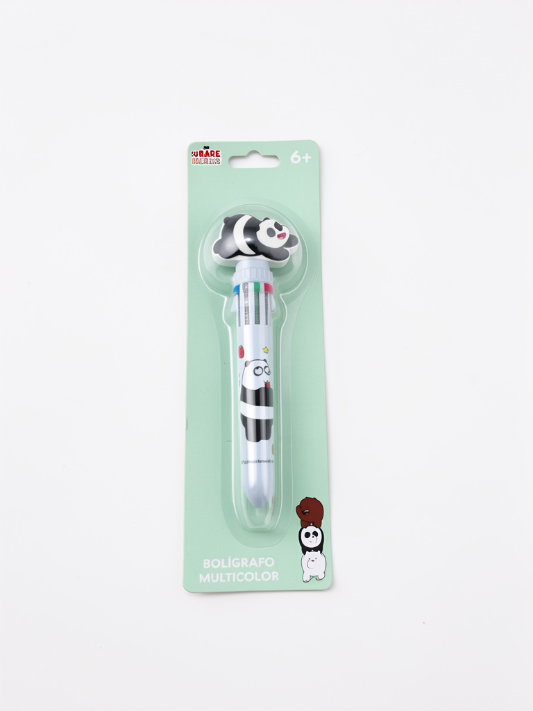 Lapicero multicolor panda
