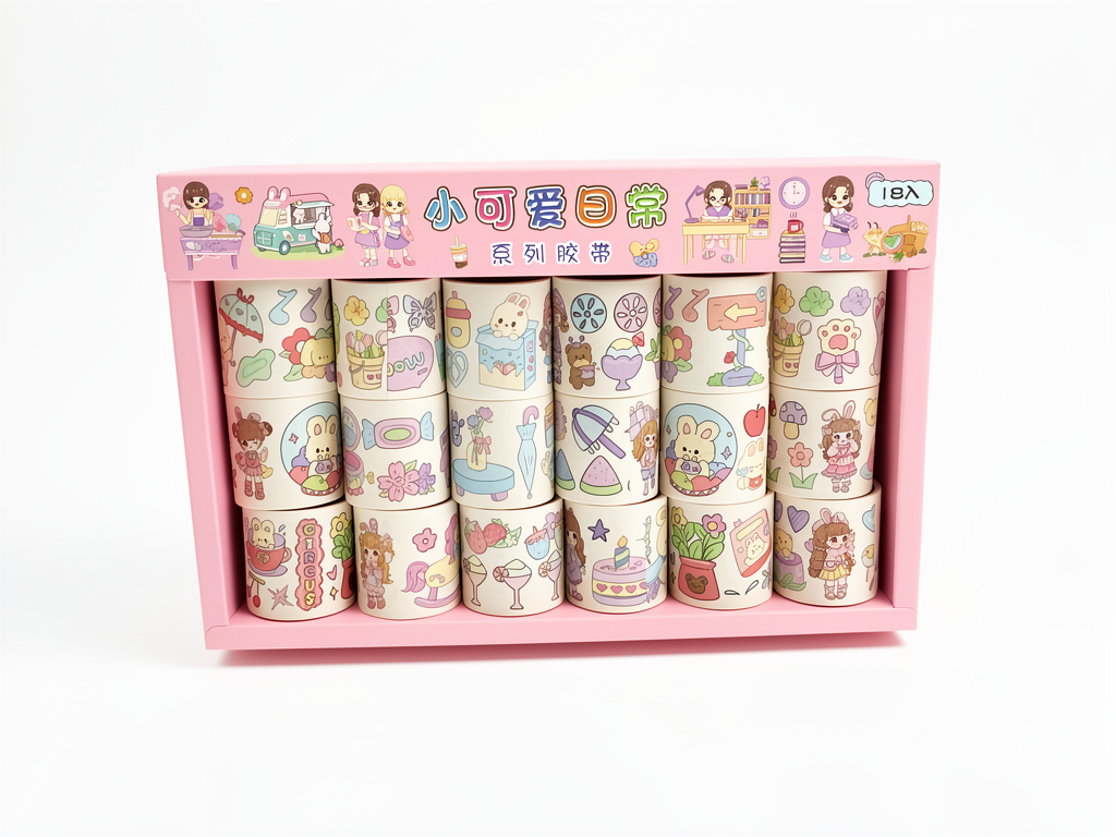 Tape decorativo pastel. 1 unidad