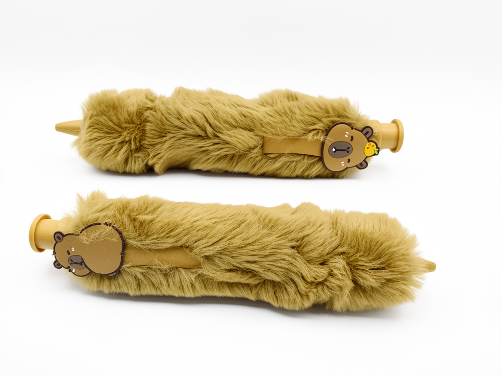 Lapicero de peluche de capibara. 1 unidad