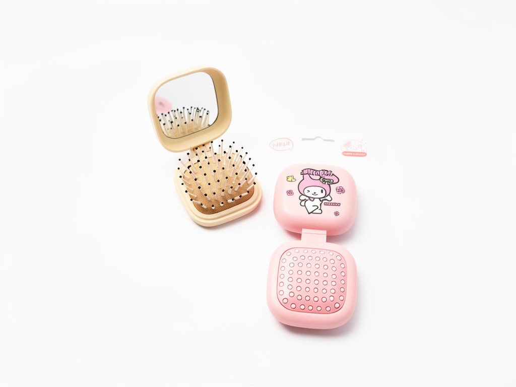Cepillo desenredante portátil sanrio. 1 unidad