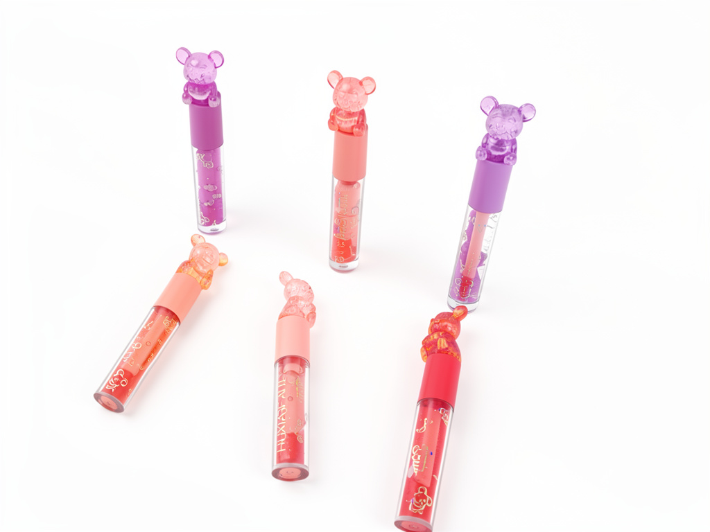 Brillo labial osito. 1 unidad