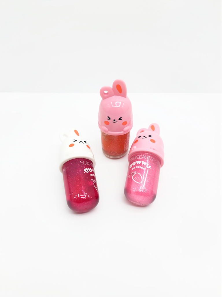 Bunny lip gloss. 1 unidad
