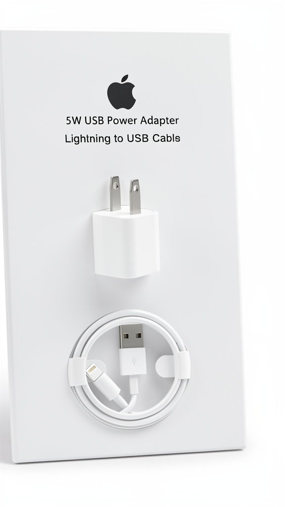 Cargador iPhone 5w lightning
