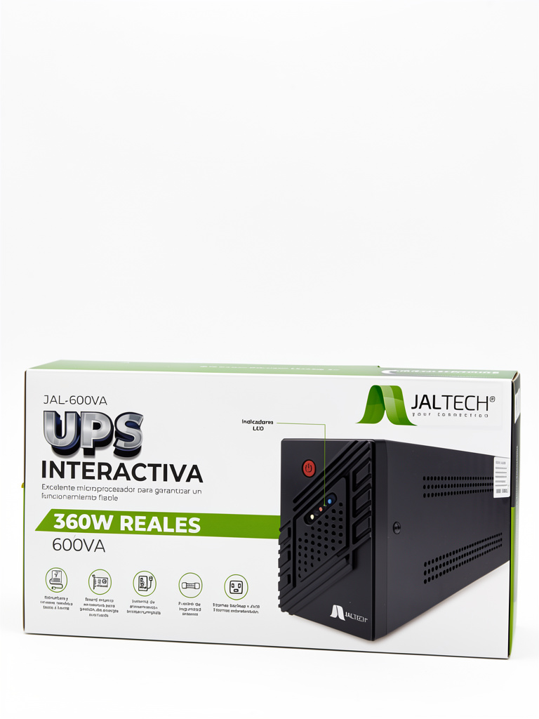 Jaltech UPS interactiva 600VA