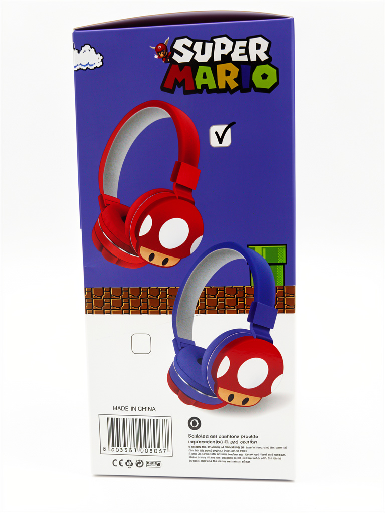 Diadema niño super mario