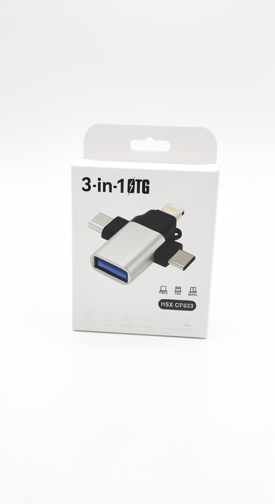 Adaptador 3 en 1